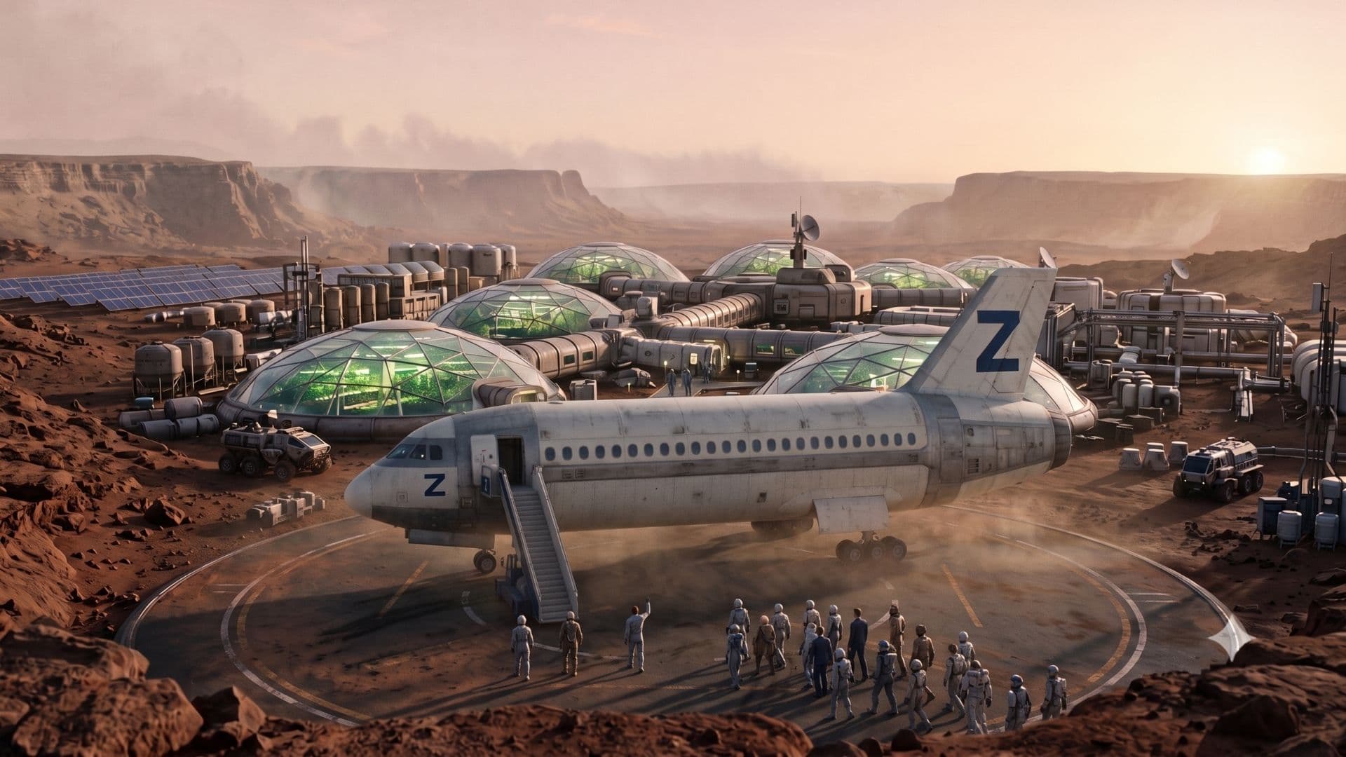 Scene 06: A Multiplanetary Civilization